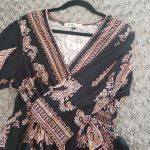 Paisley Bohemian Style Dress